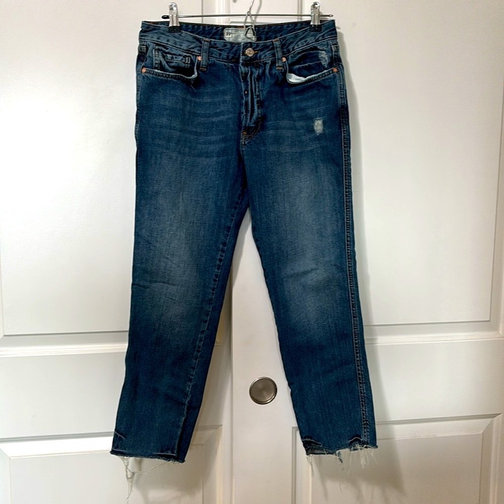 Free People We The Free Slim Distressed Jeans
